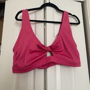 Plus Size Adjustable Bikini Top